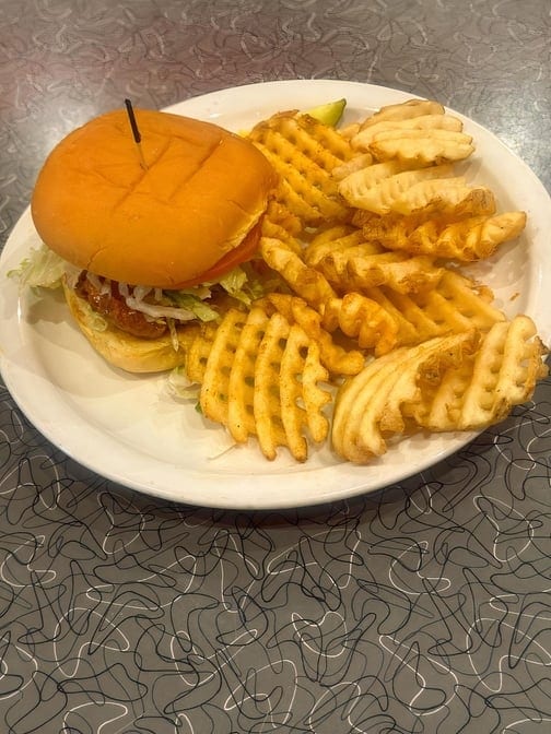 Firecracker Chicken Sandwich.