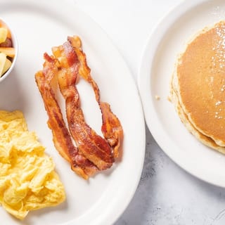 Redeye Special with Pancakes