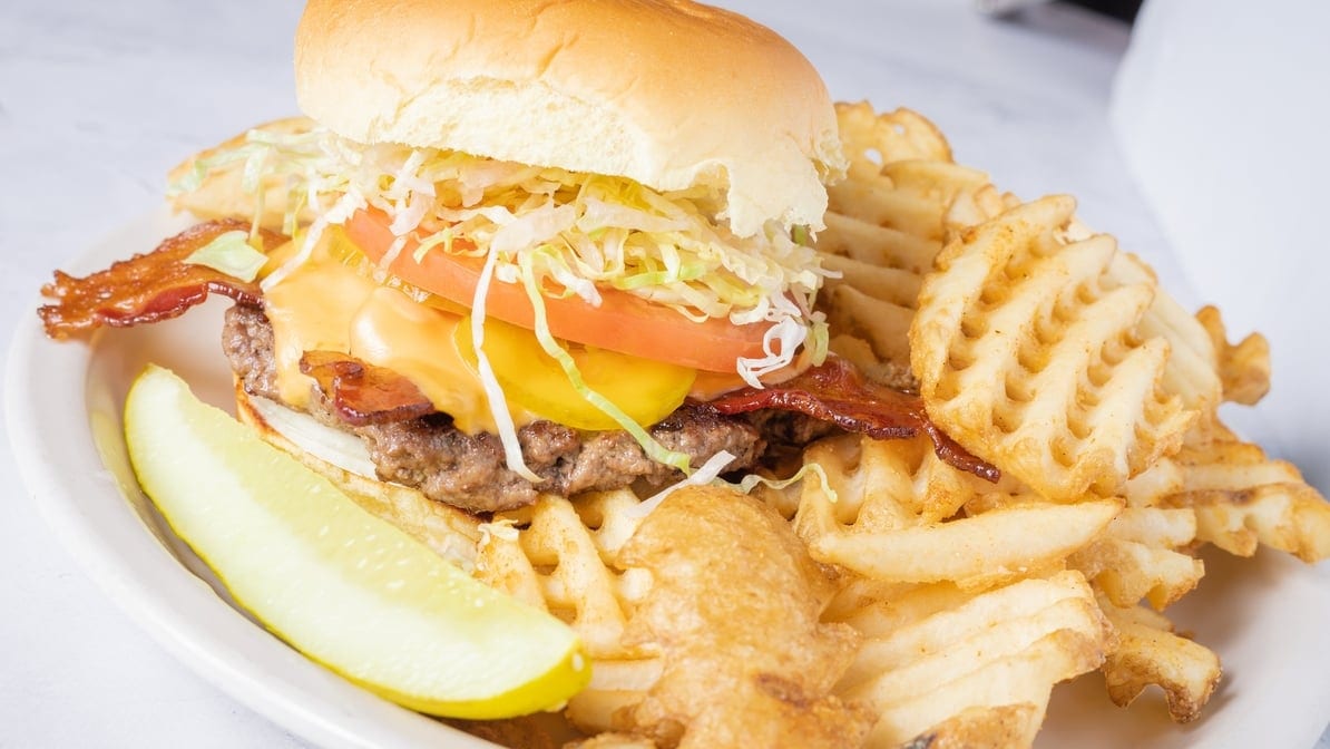 Bacon Cheeseburger.